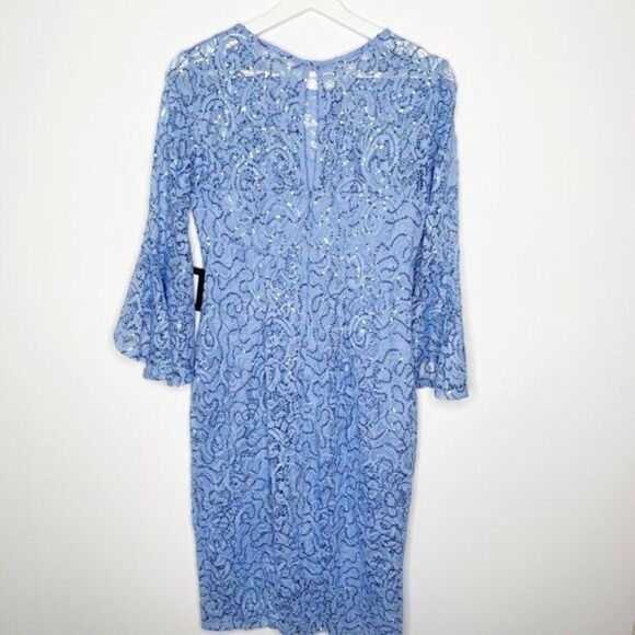 MARINA Sequin Blue Dress  - Picture 11 of 13